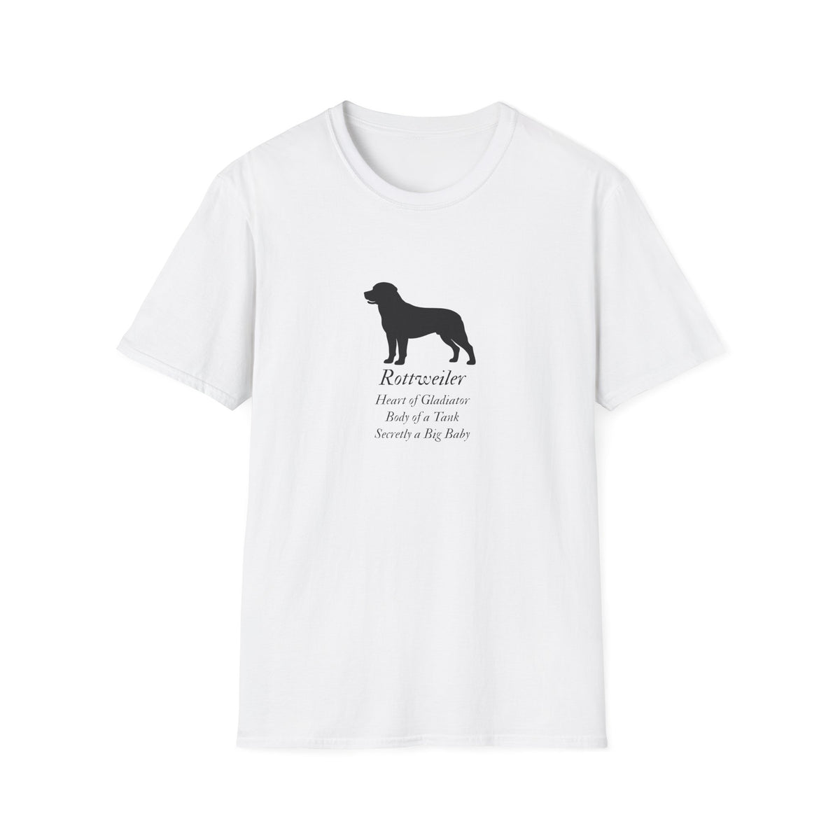 Heart of a Lion - Rottweiler – Supersoft Unisex T-Shirt