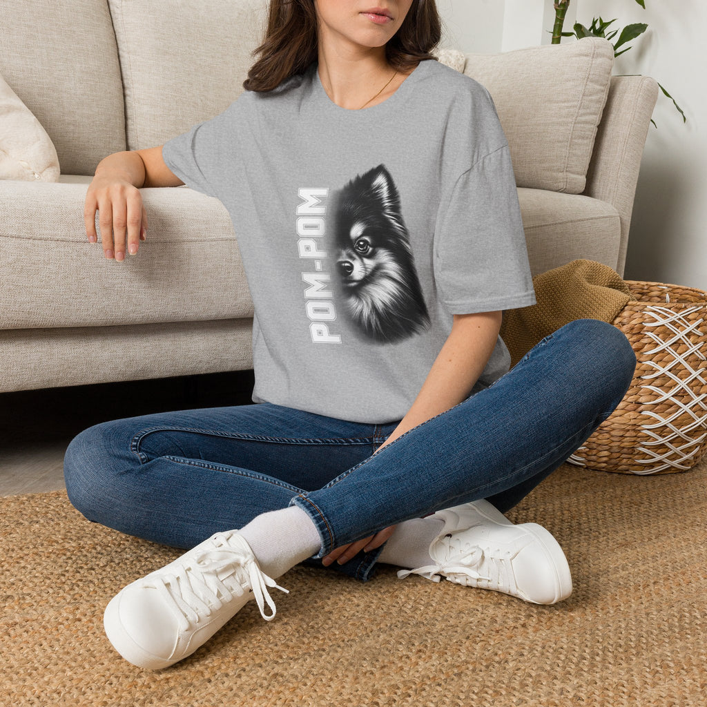 Pomeranian On Duty - Supersoft Unisex T-shirt