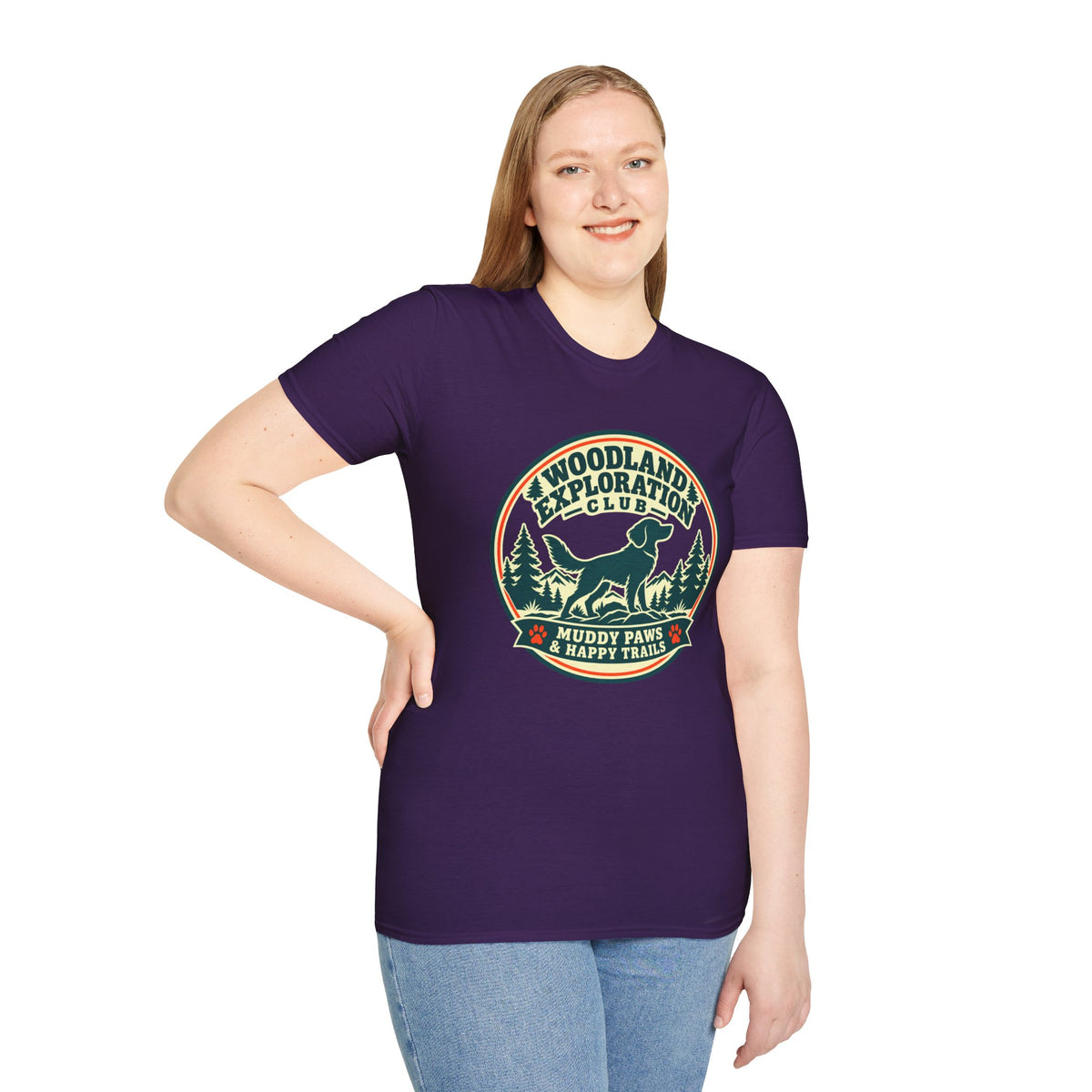 The Woodland Exploration Club - Supersoft Unisex T-shirt