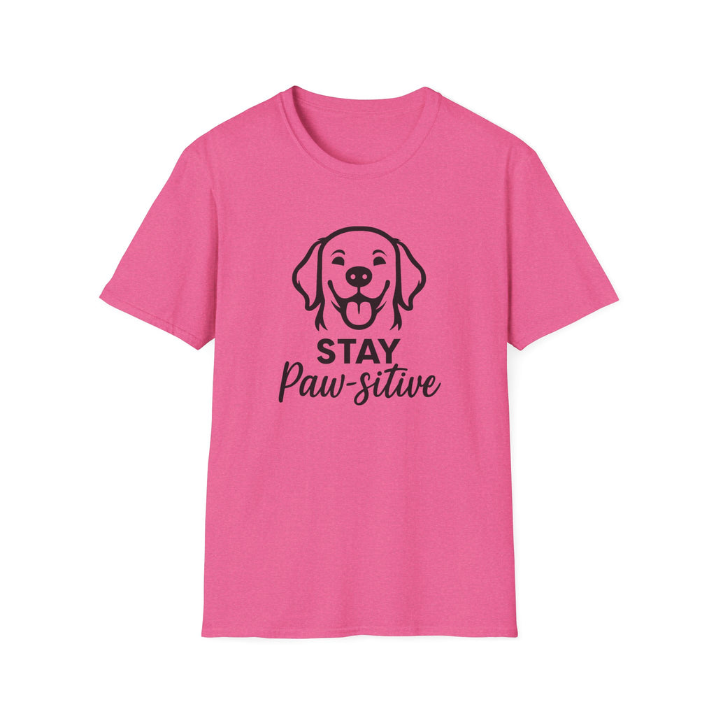 Stay Paw-sitive Labrador –  Supersoft Unisex T-Shirt