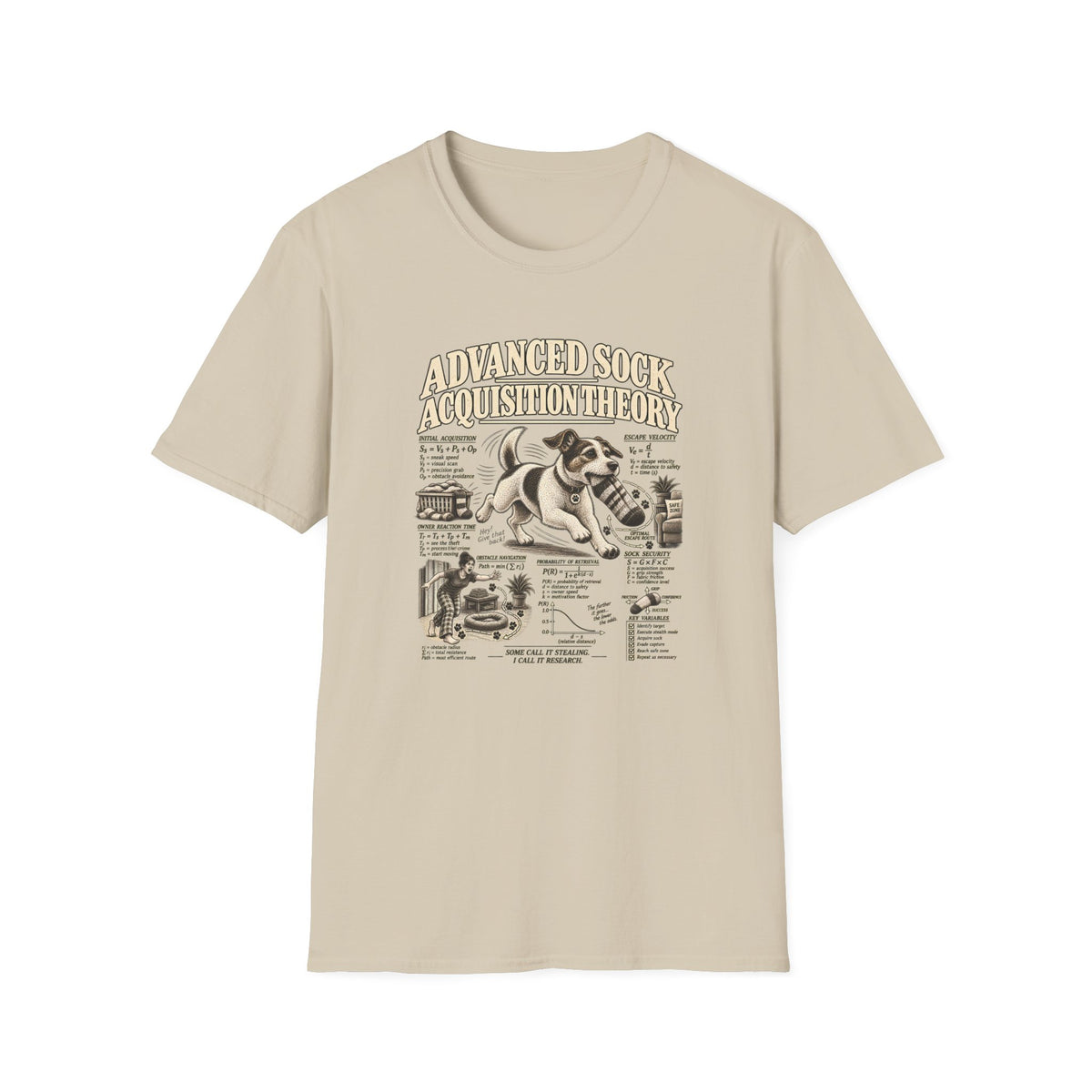 Advanced Sock Acquisition Theory –  Supersoft Unisex T-Shirt