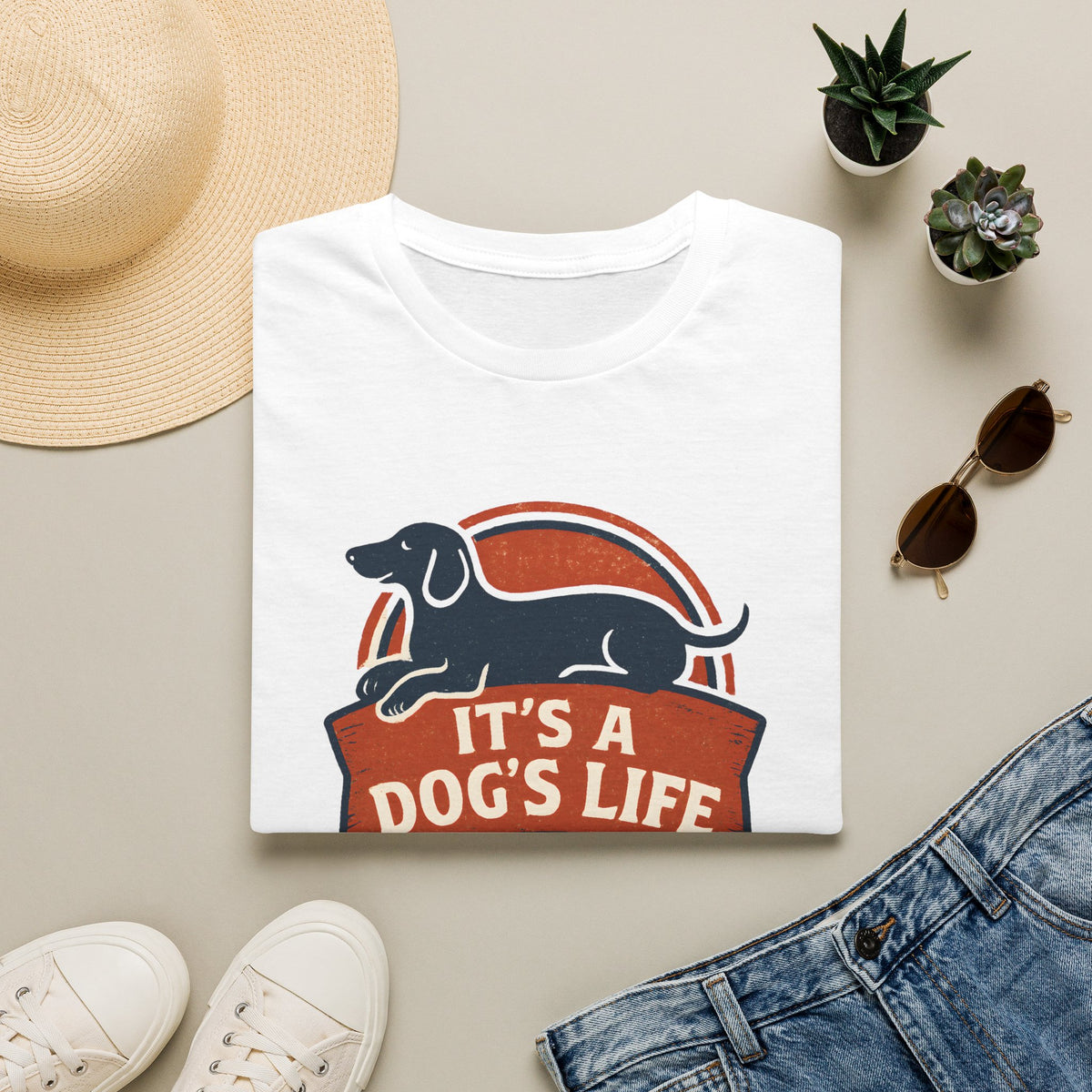 It's a Dog's Life –  Supersoft Unisex T-Shirt