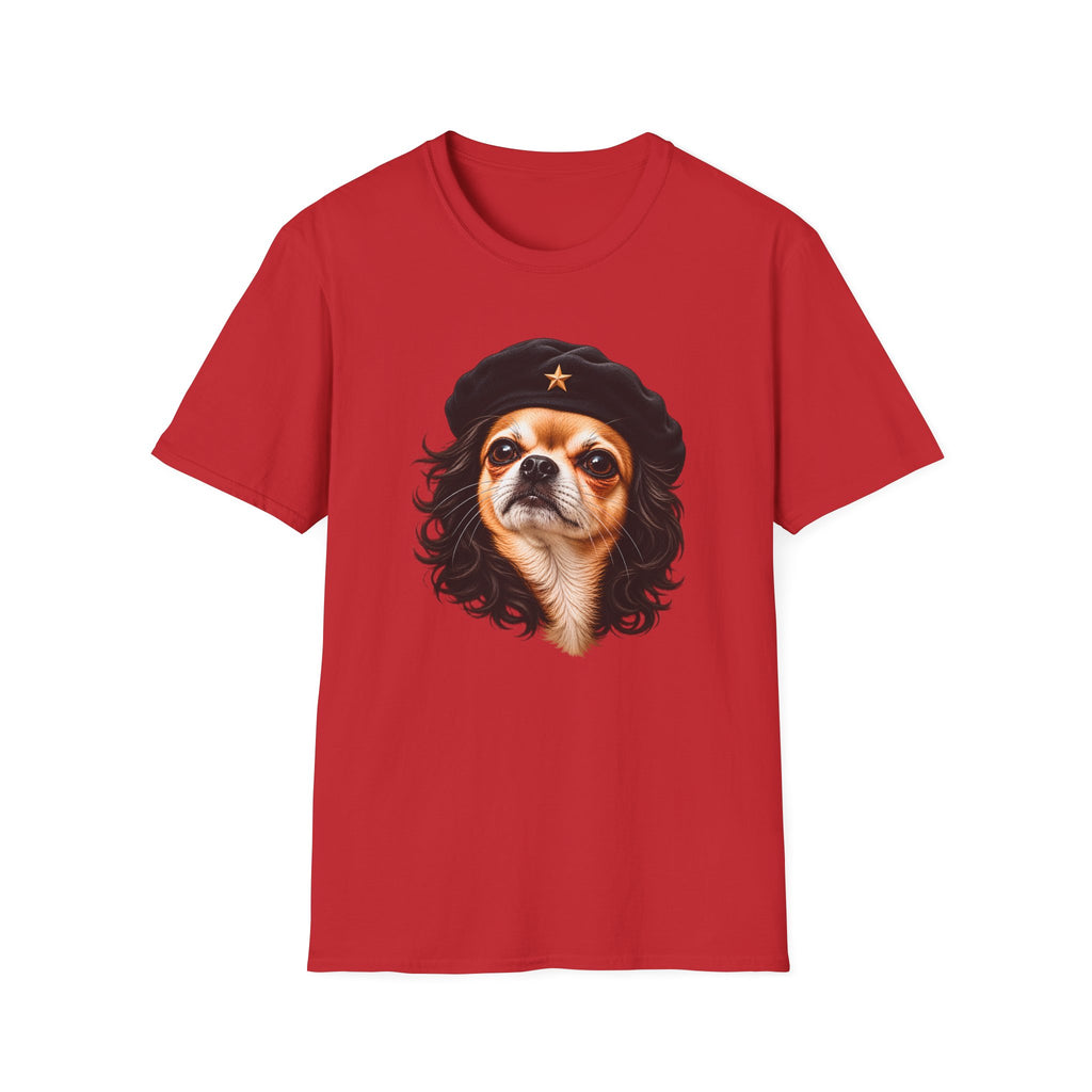Chih Guevara – Small Dog, Big Revolution! - Supersoft Unisex T-shirt