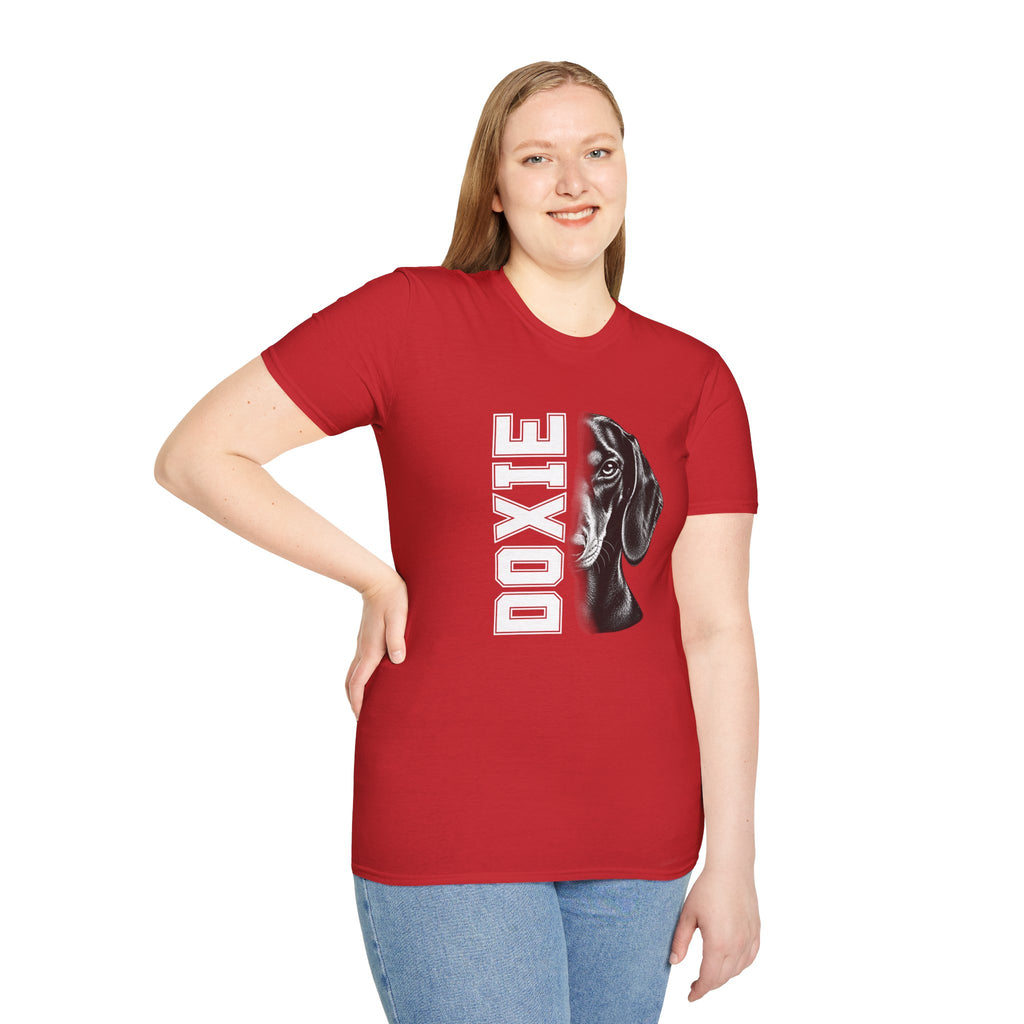 Dachshund On Duty - Supersoft Unisex T-shirt