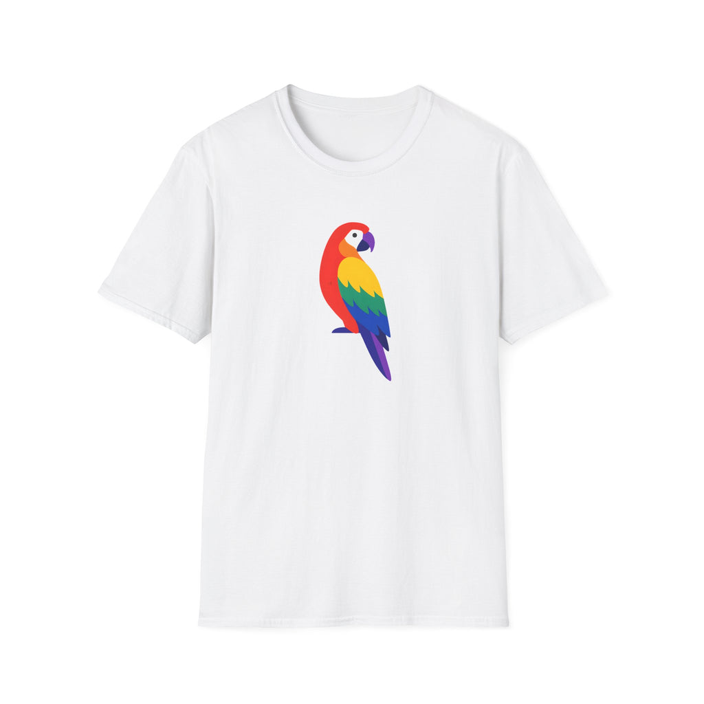 Colorful Parrot Pop Art –  Supersoft Unisex T-Shirt