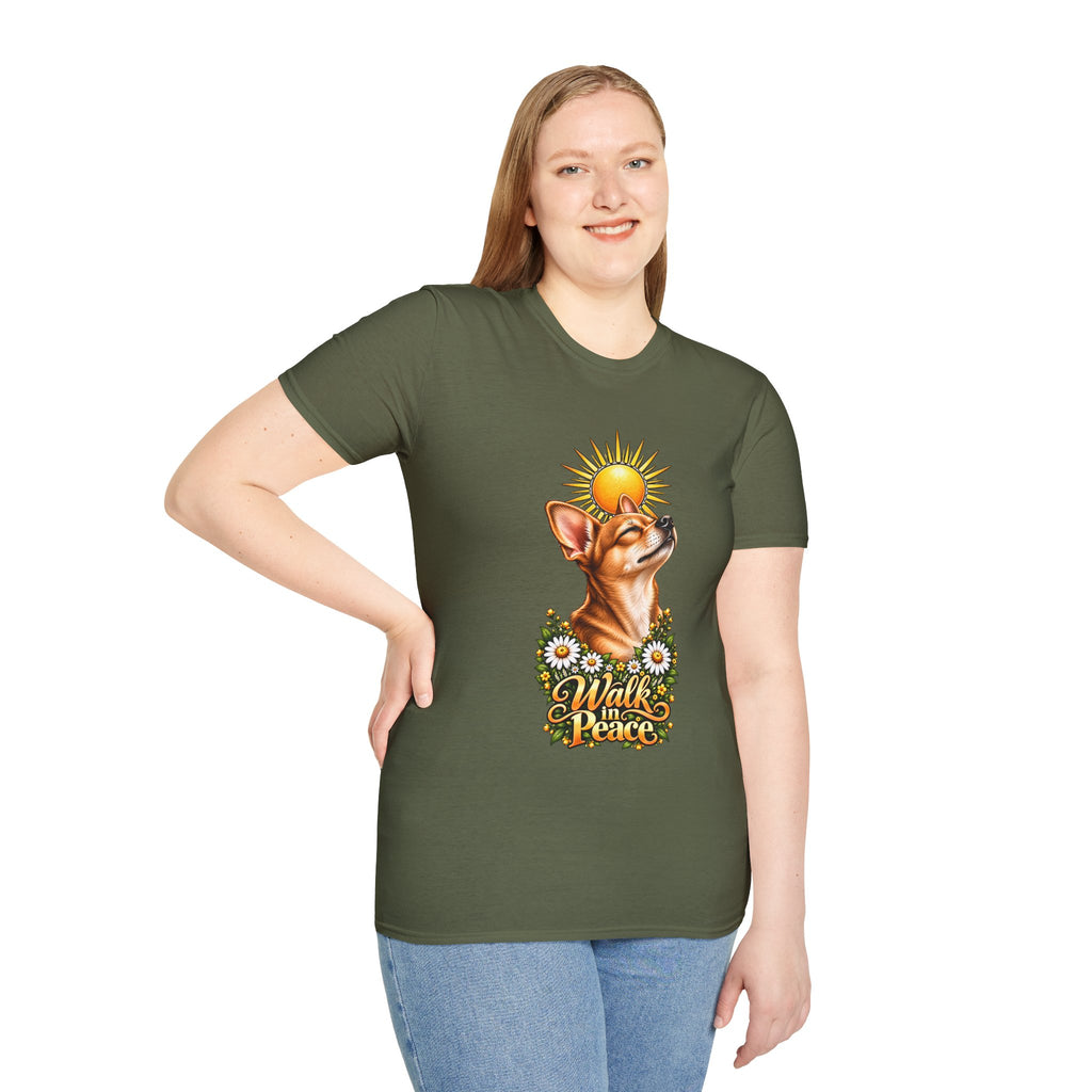 Walk in Peace - Chihuahua - Supersoft Unisex T-shirt