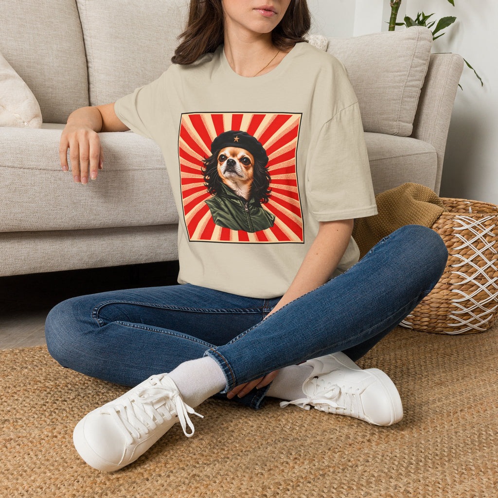 Chih Guevara – The Pawvolution Begins! - Supersoft Unisex T-shirt