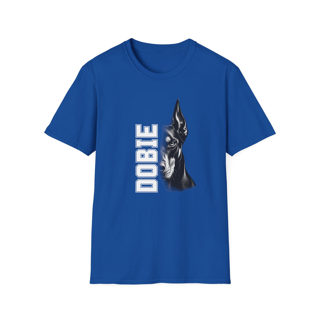 Doberman On Duty - Supersoft Unisex T-shirt