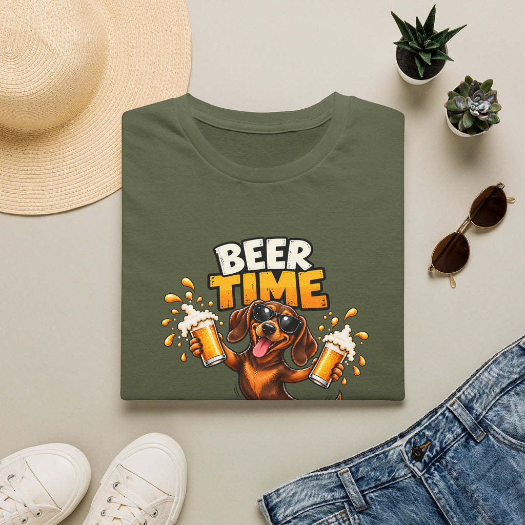 Beer Time, Madafakas! – Dachshund - Supersoft Unisex T-shirt
