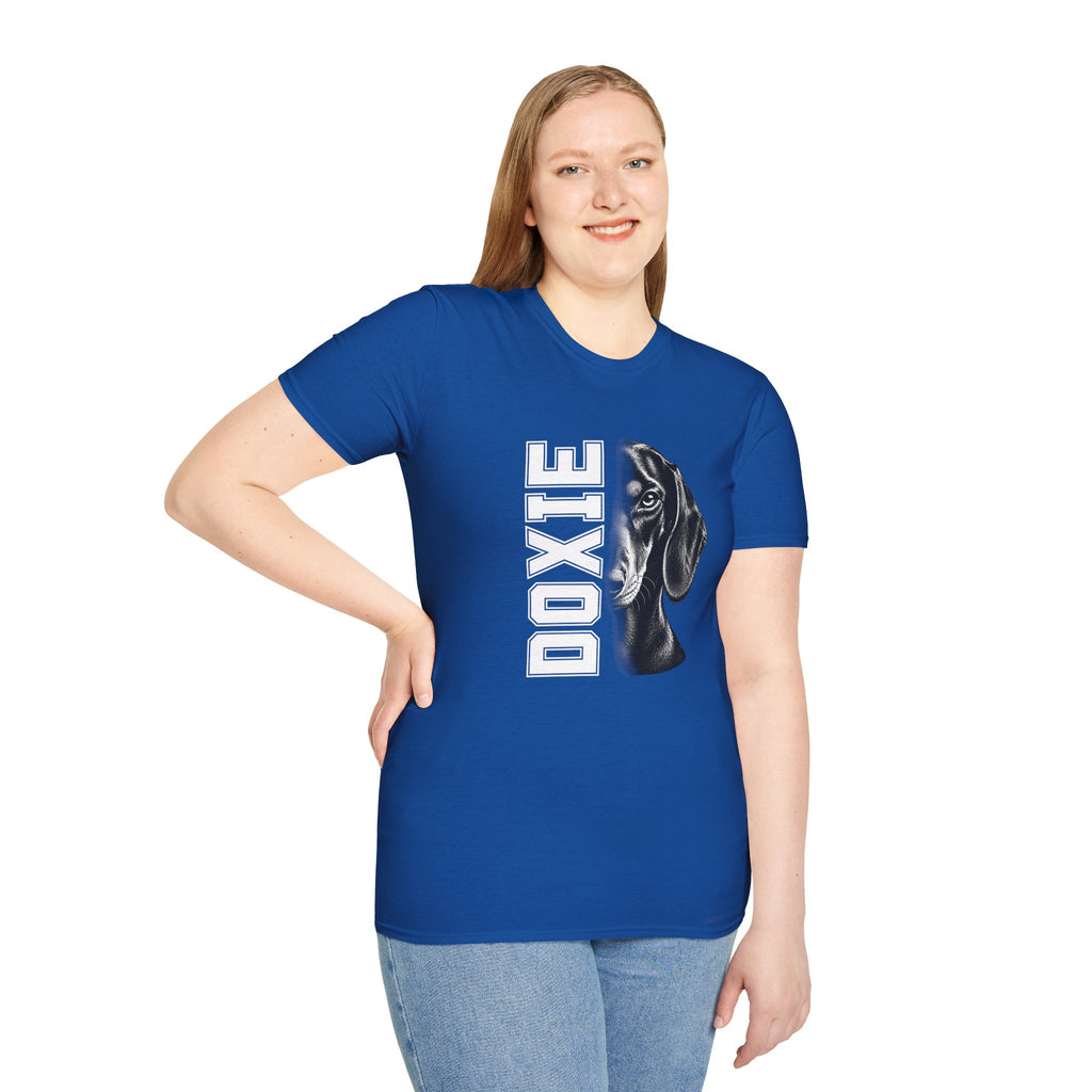 Dachshund On Duty - Supersoft Unisex T-shirt