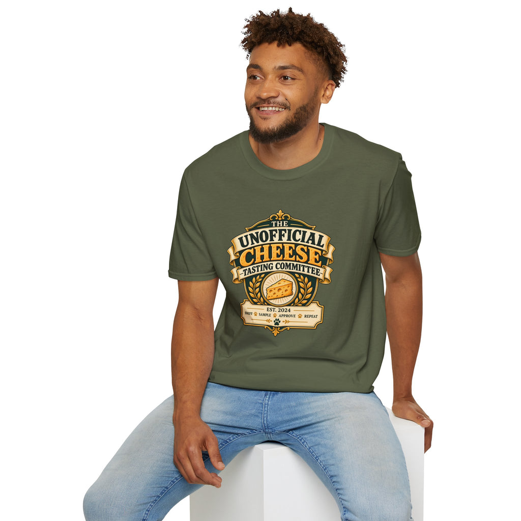 The Unofficial Cheese Tasting Committee - Supersoft Unisex T-shirt