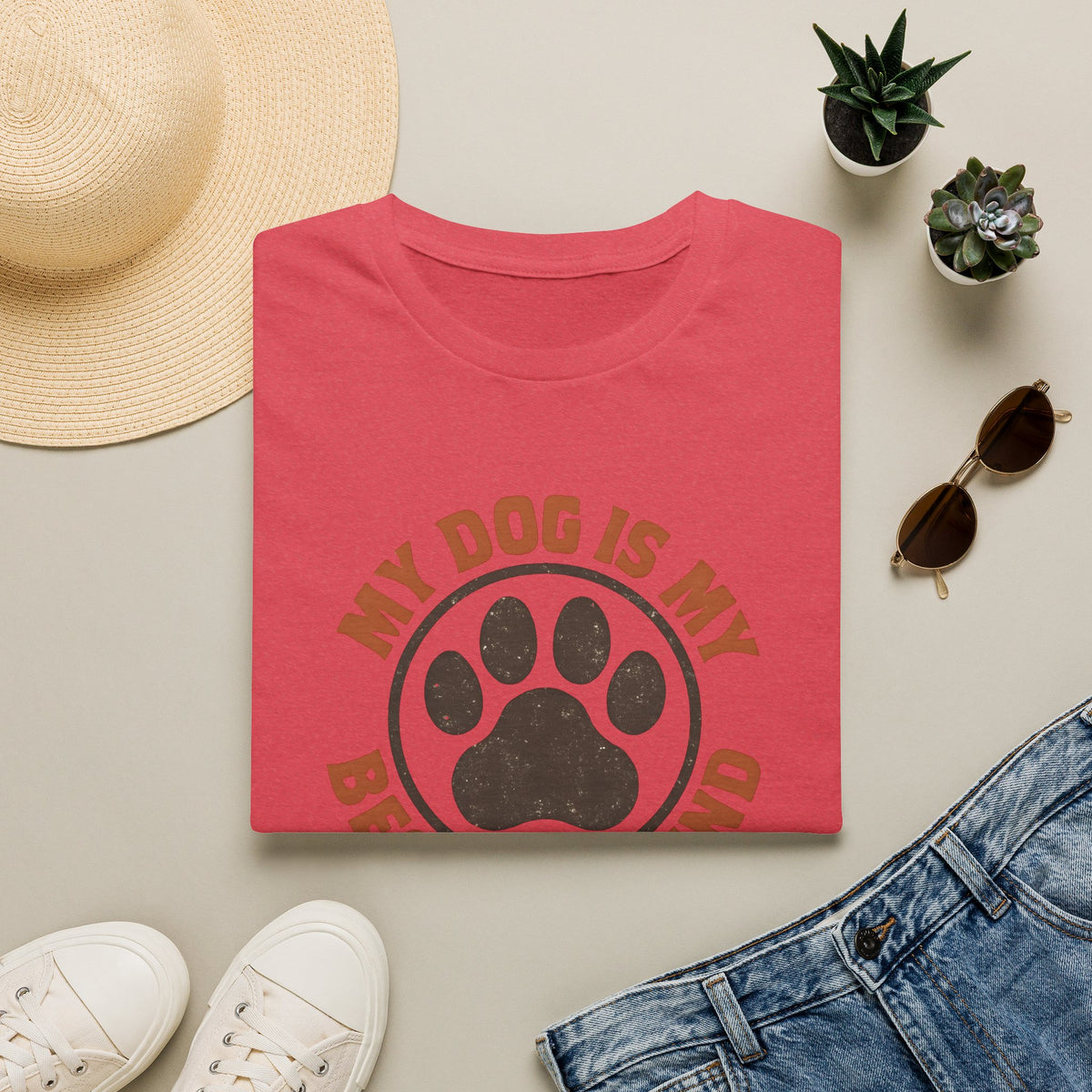 My Dog Best Friend –  Supersoft Unisex T-Shirt