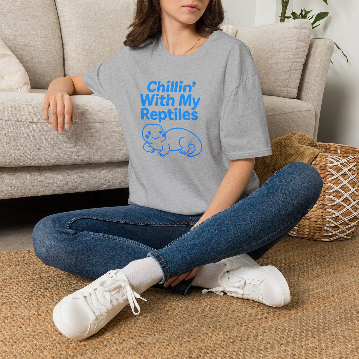 Chillin' With My Reptiles –  Supersoft Unisex T-Shirt