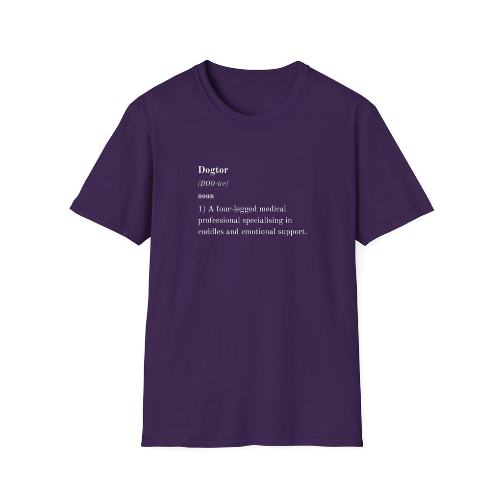 Dictionary of Dog - Dogtor -  Supersoft Unisex T-Shirt