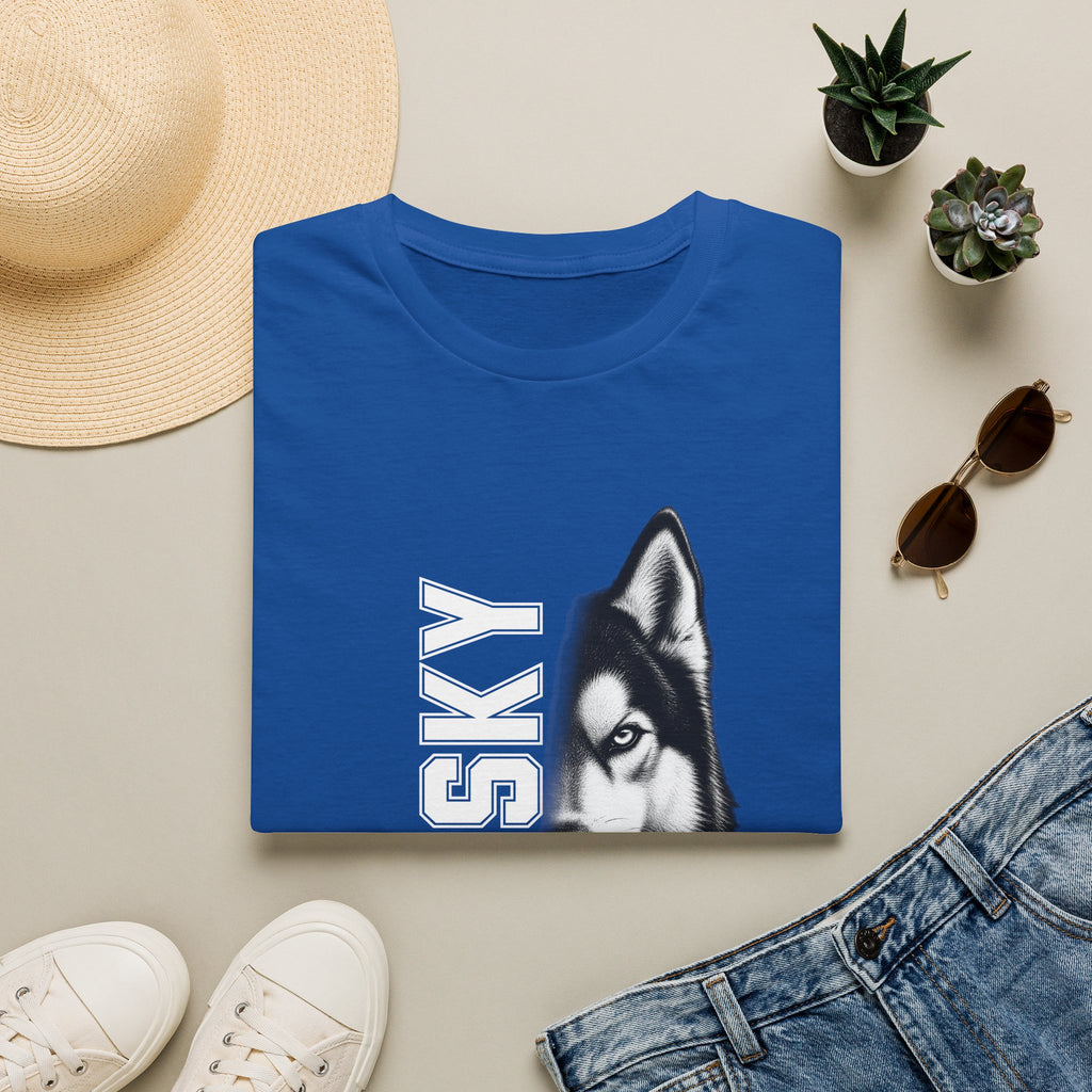 Siberian Husky On Duty - Supersoft Unisex T-shirt