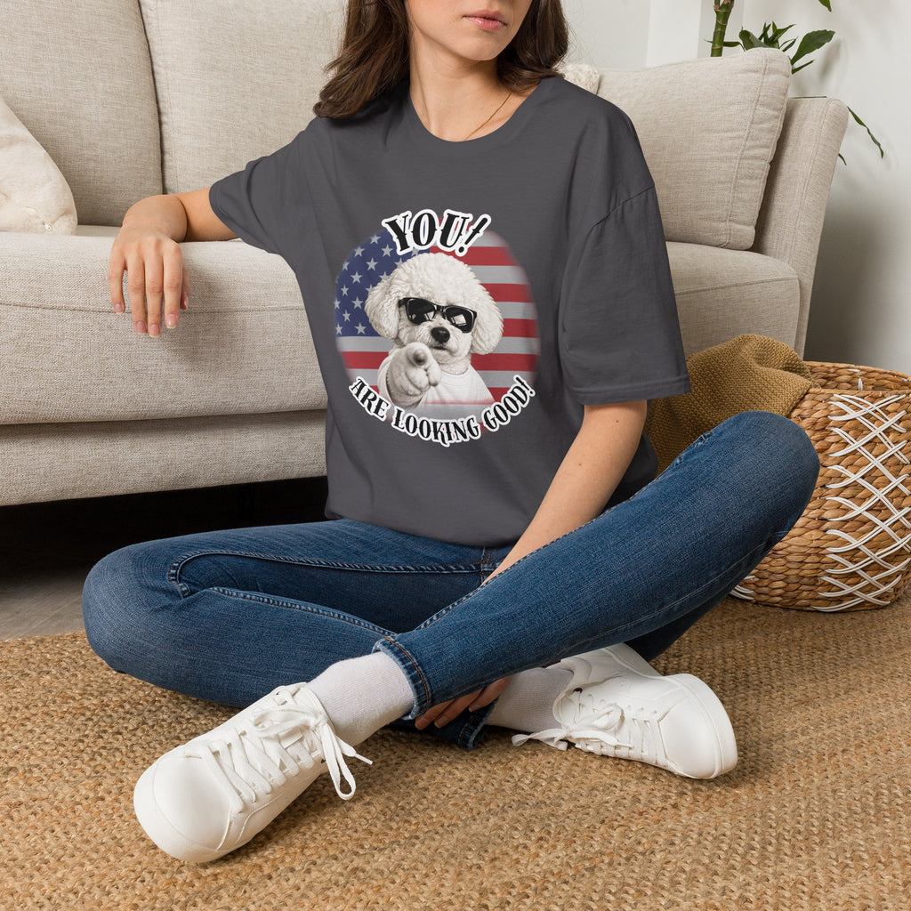 YOU!...Are Looking Good! – Bichon Frise - Supersoft Unisex T-shirt