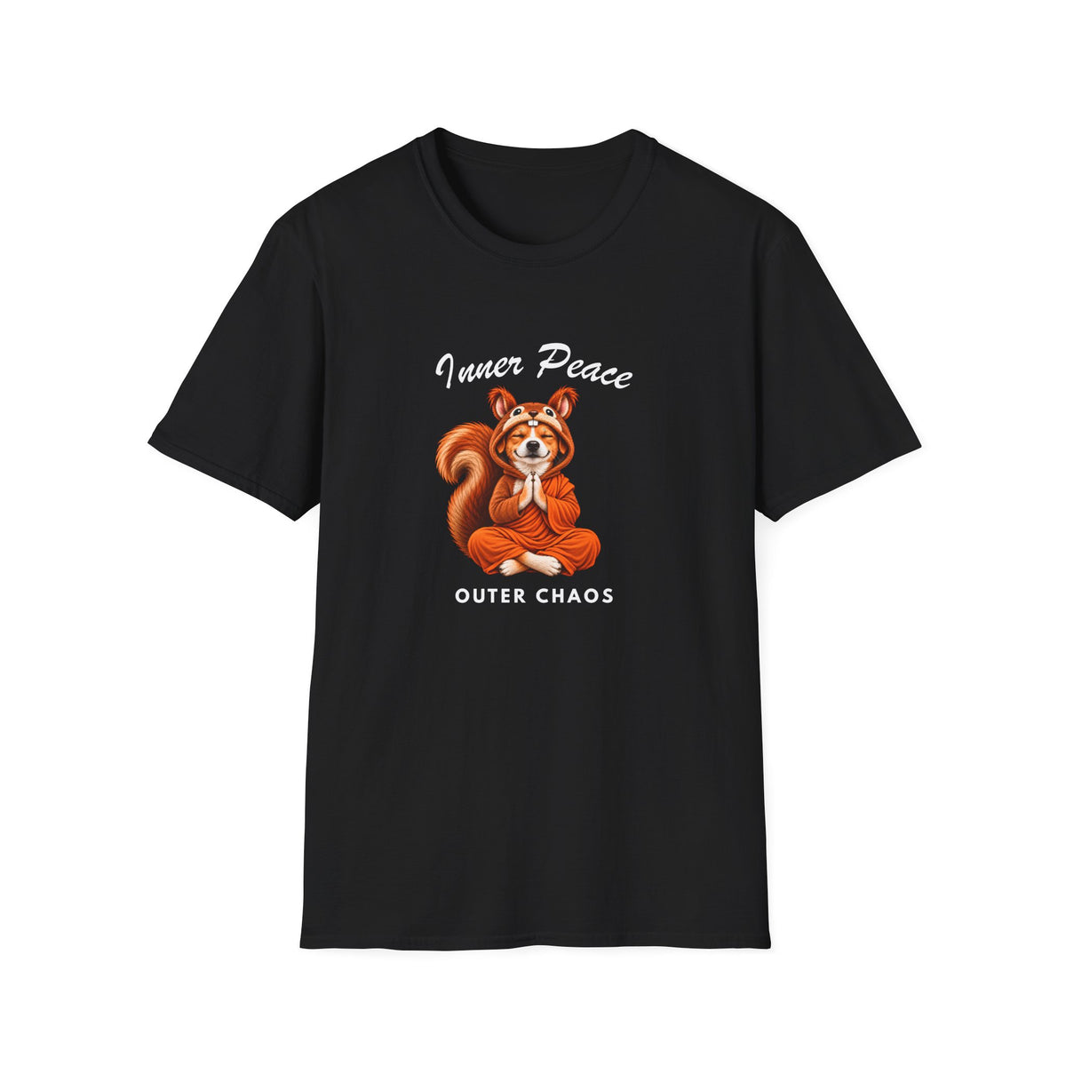 Good Boy's Guide to Enlightenment – Inner Peace, Outer Chaos –  Supersoft Unisex T-Shirt