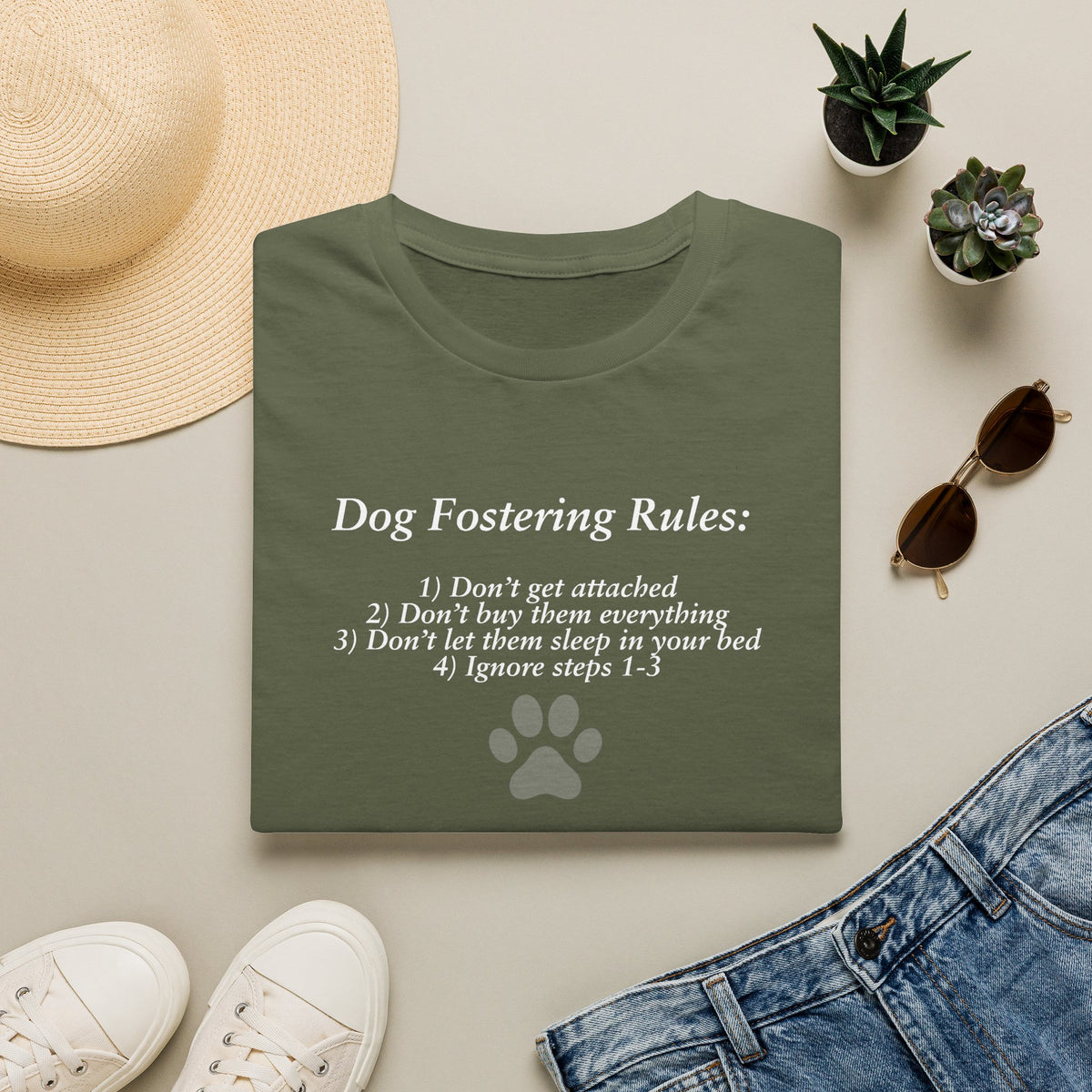 Foster Fail Club – Dog Fostering Rules –  Supersoft Unisex T-Shirt