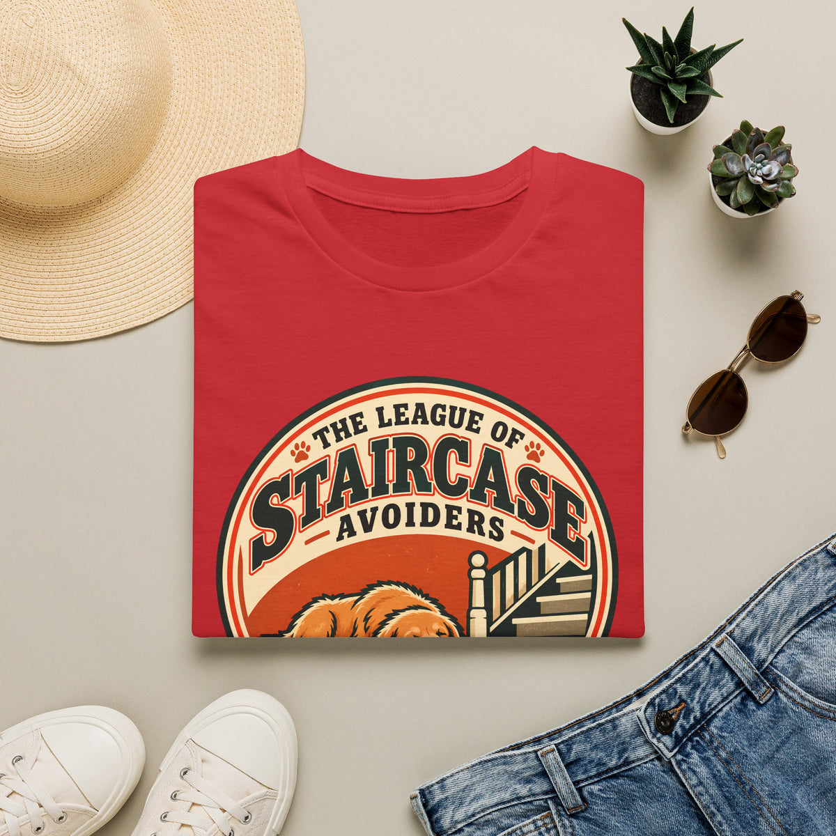 The League of Staircase Avoiders - Supersoft Unisex T-shirt