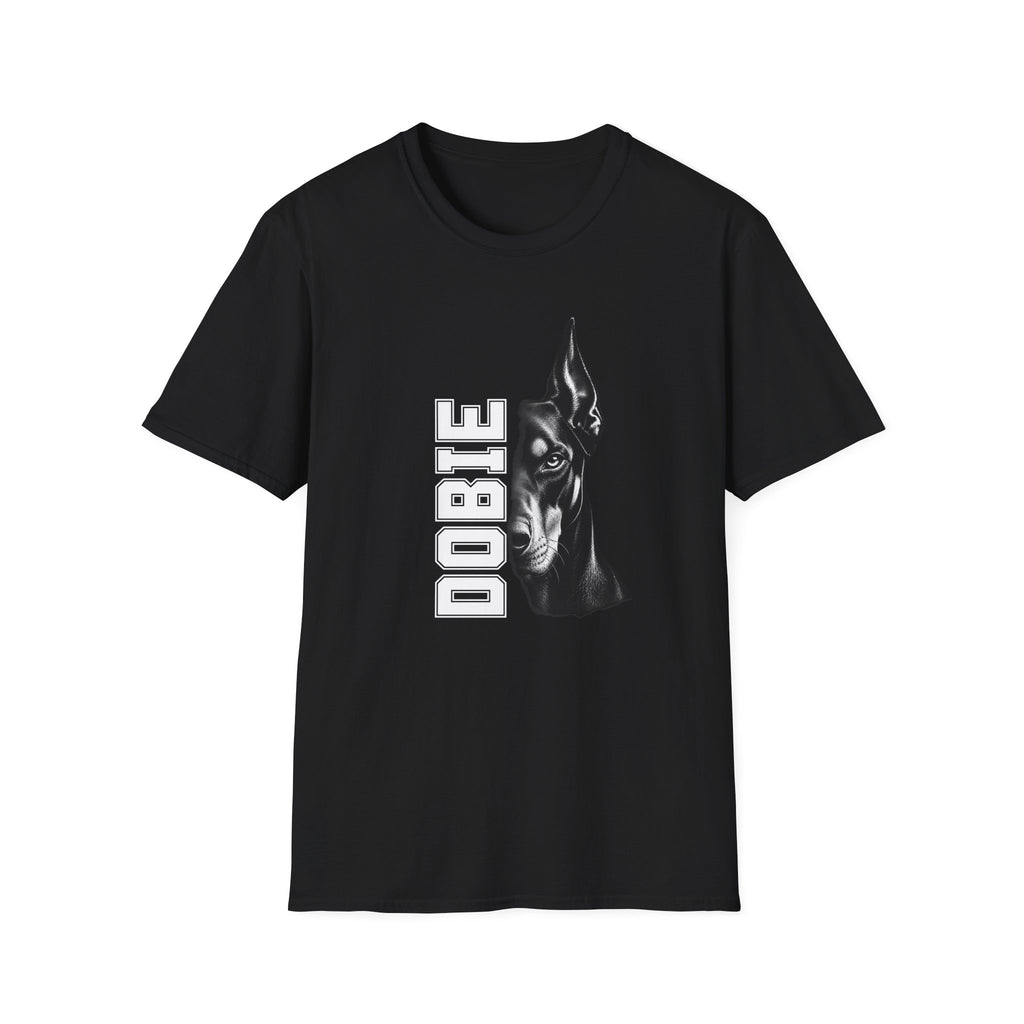 Doberman On Duty - Supersoft Unisex T-shirt