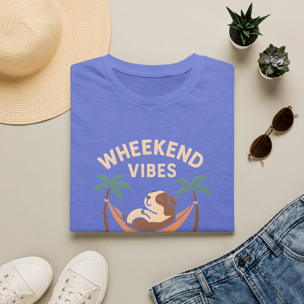 Wheekend Vibes Guinea Pig – Supersoft Unisex T-Shirt