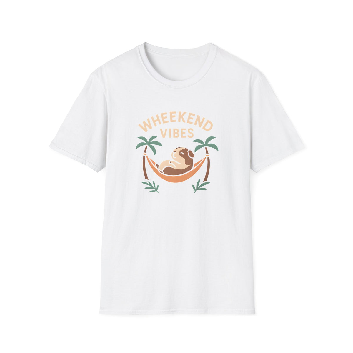 Wheekend Vibes Guinea Pig – Supersoft Unisex T-Shirt