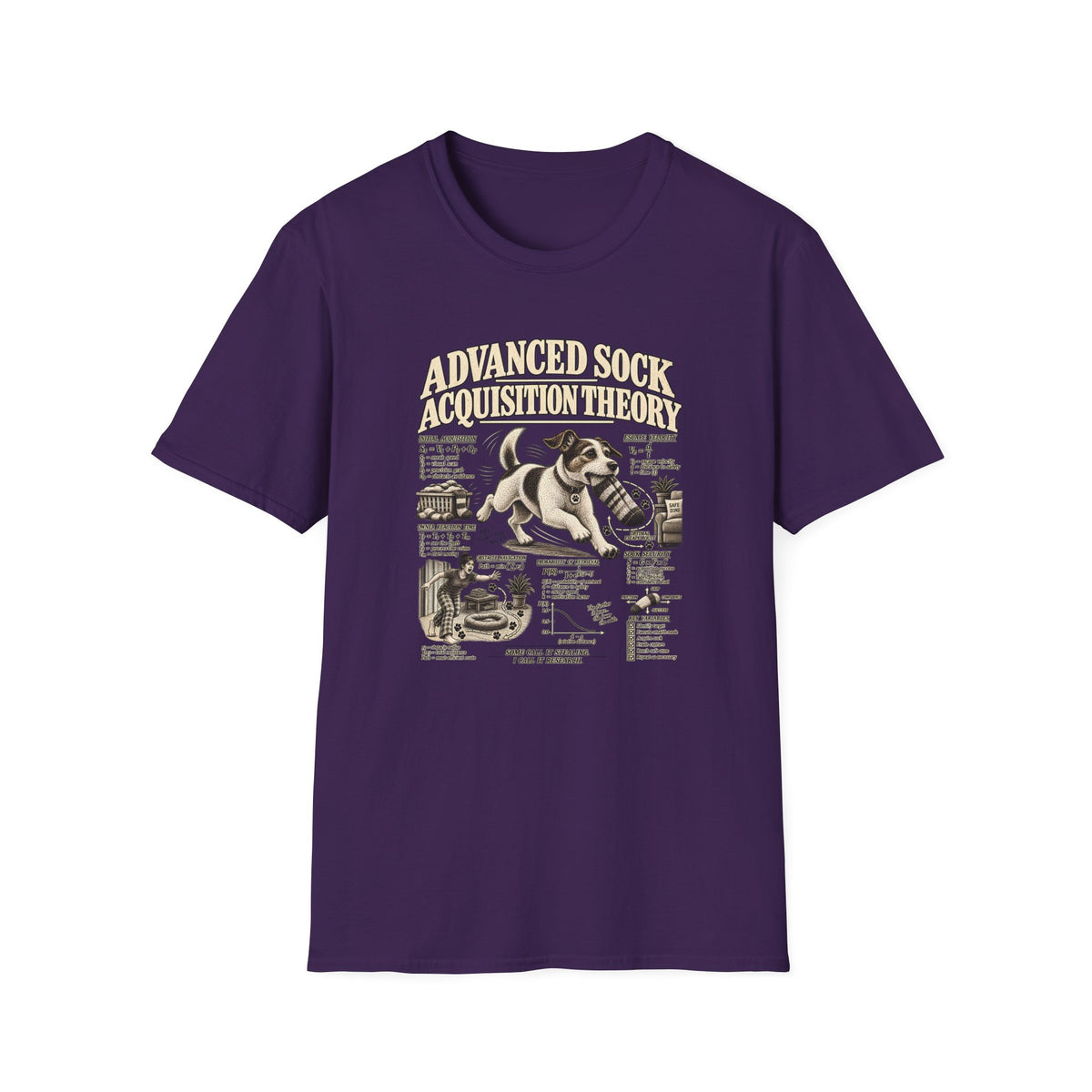 Advanced Sock Acquisition Theory –  Supersoft Unisex T-Shirt