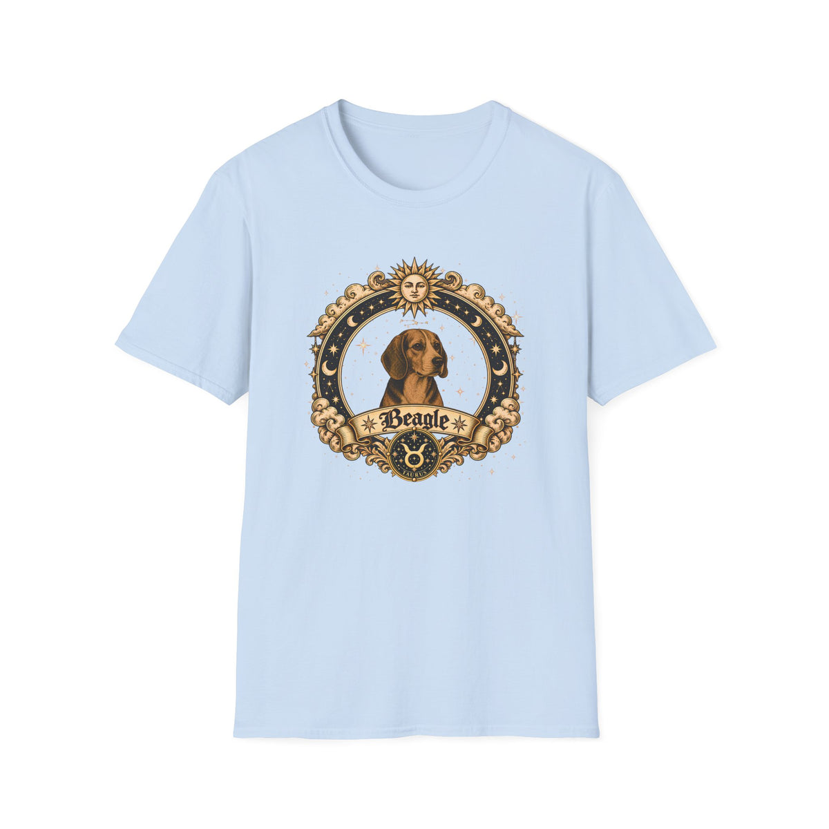 Zodiac Taurus Beagle - Dog Horoscope Star Sign - Supersoft Unisex T-shirt
