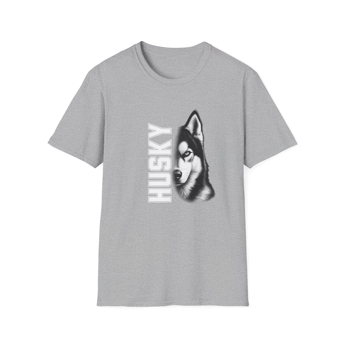 Siberian Husky On Duty - Supersoft Unisex T-shirt