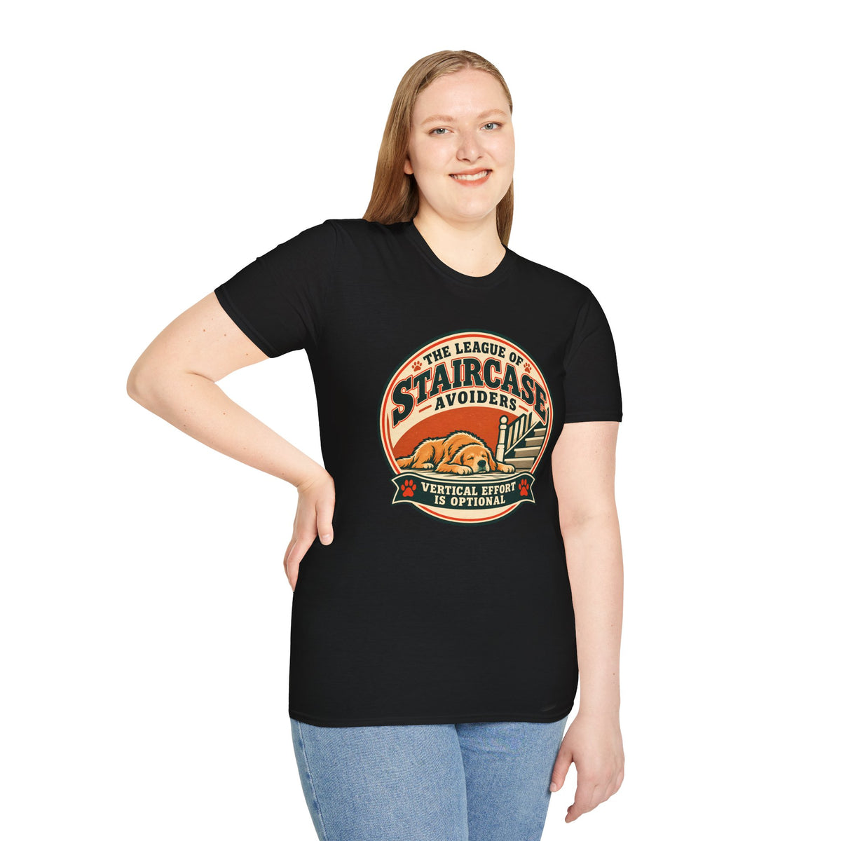 The League of Staircase Avoiders - Supersoft Unisex T-shirt
