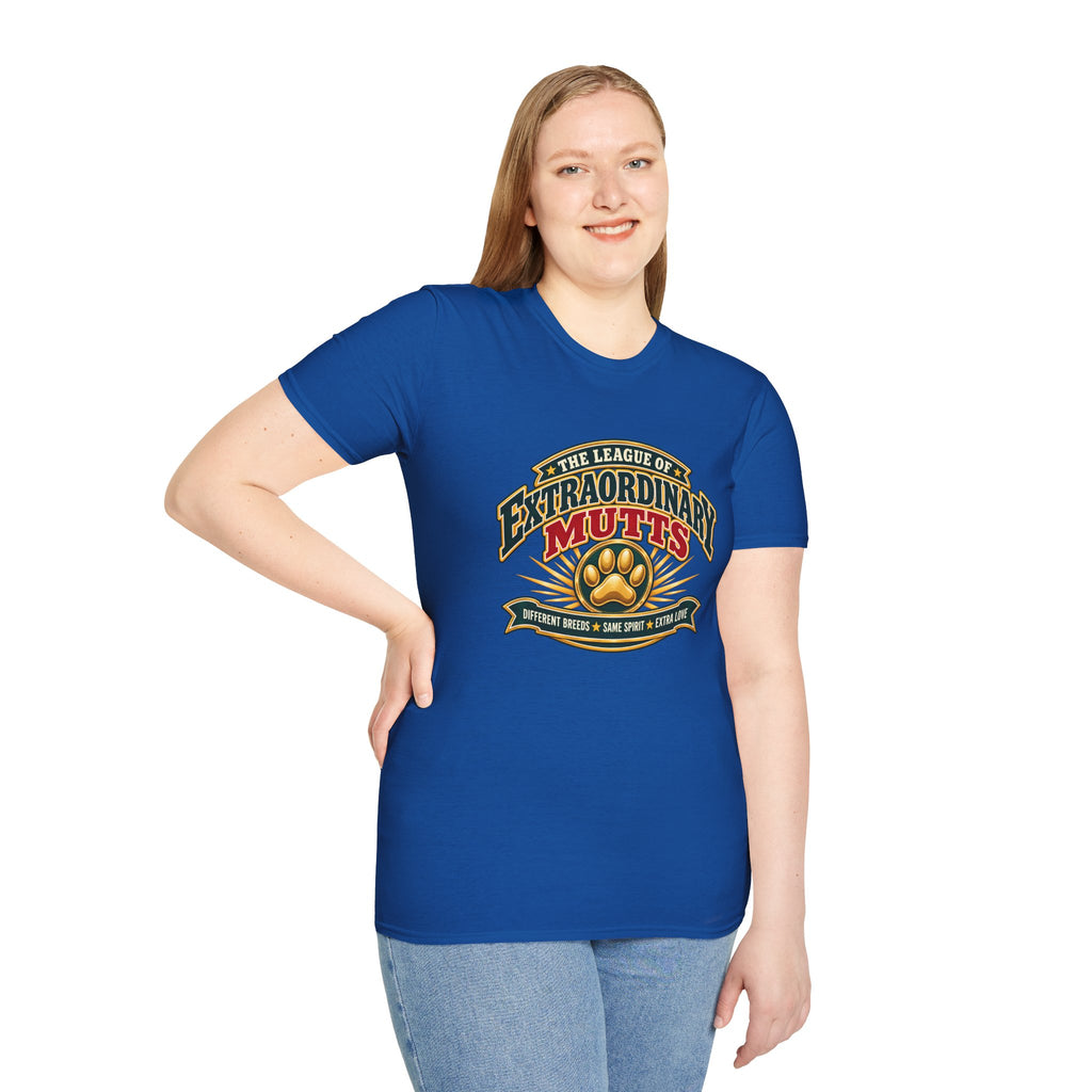 The League of Extraordinary Mutts - Supersoft Unisex T-shirt