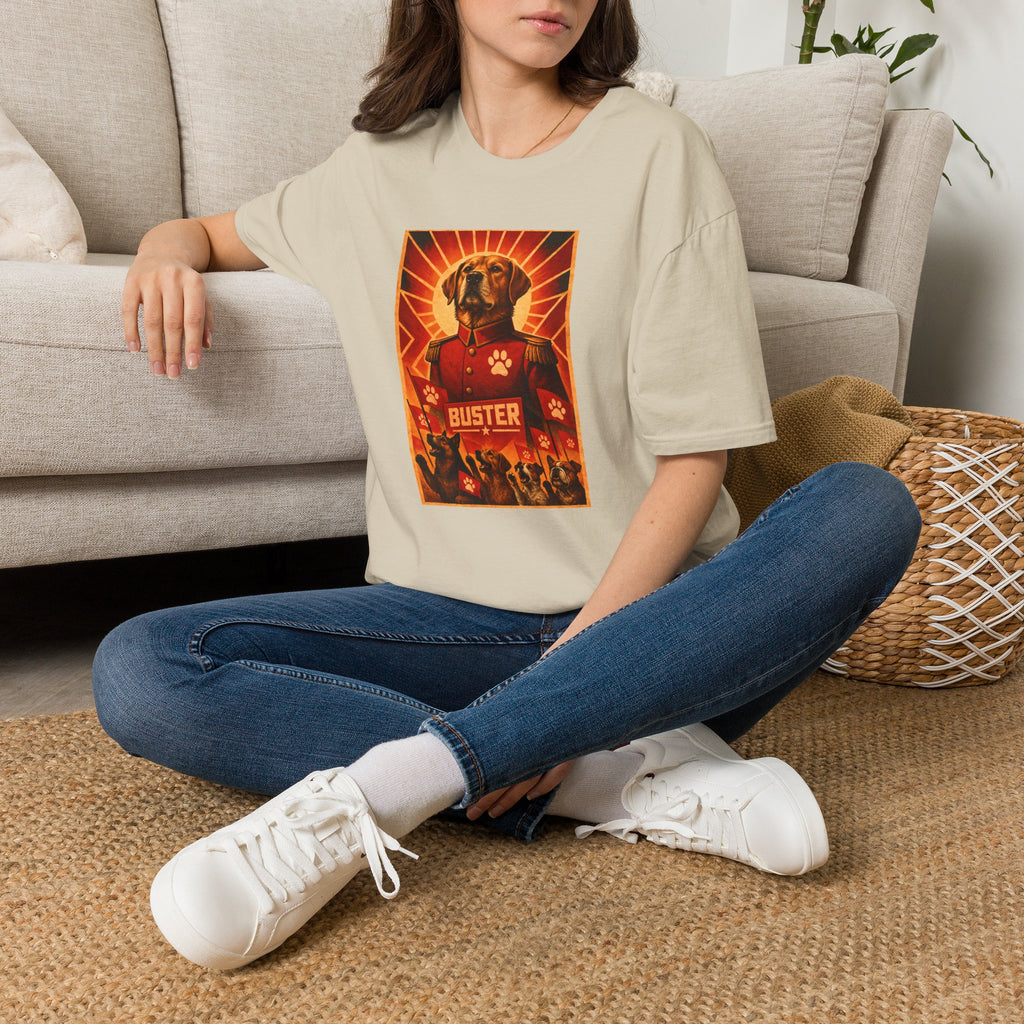 First Comrade Buster – The Great Leader of the Canine Revolution - Supersoft Unisex T-shirt