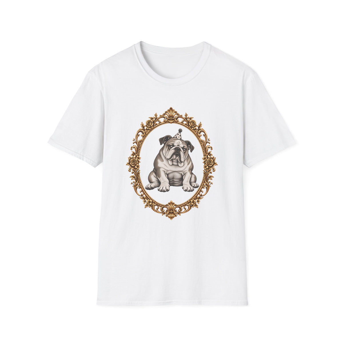 The Reluctant Party Animal – British Bulldog - Supersoft Unisex T-shirt