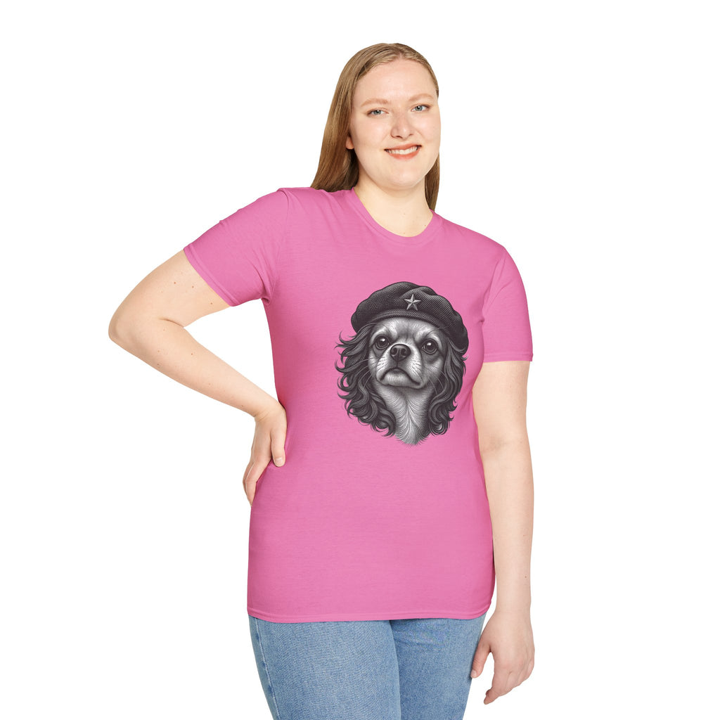 Chih Guevara – The Face of the Pawvolution! - Supersoft Unisex T-shirt