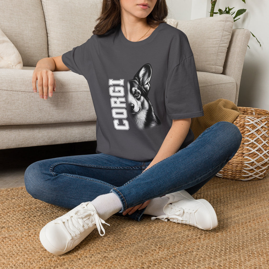 Corgi On Duty - Supersoft Unisex T-shirt
