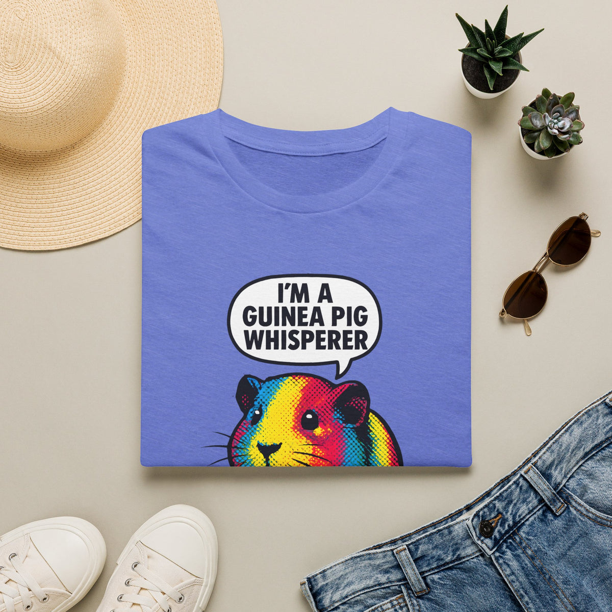 Guinea Pig Whisperer –  Supersoft Unisex T-Shirt