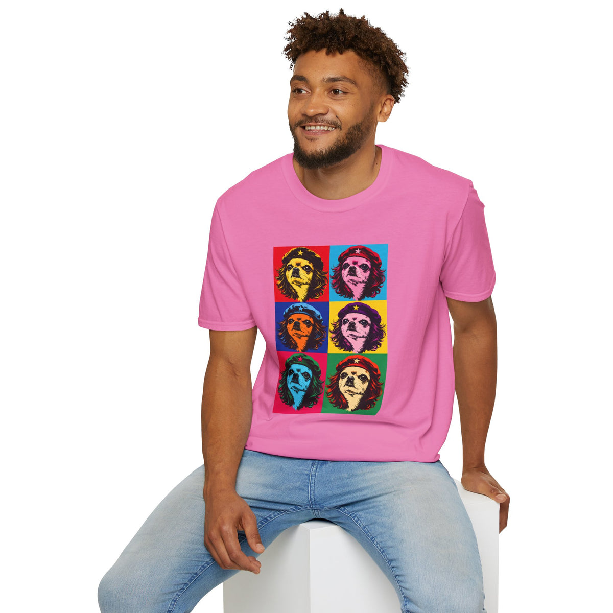 Chih Guevara – The Pop Art Paw-volution! - Supersoft Unisex T-shirt