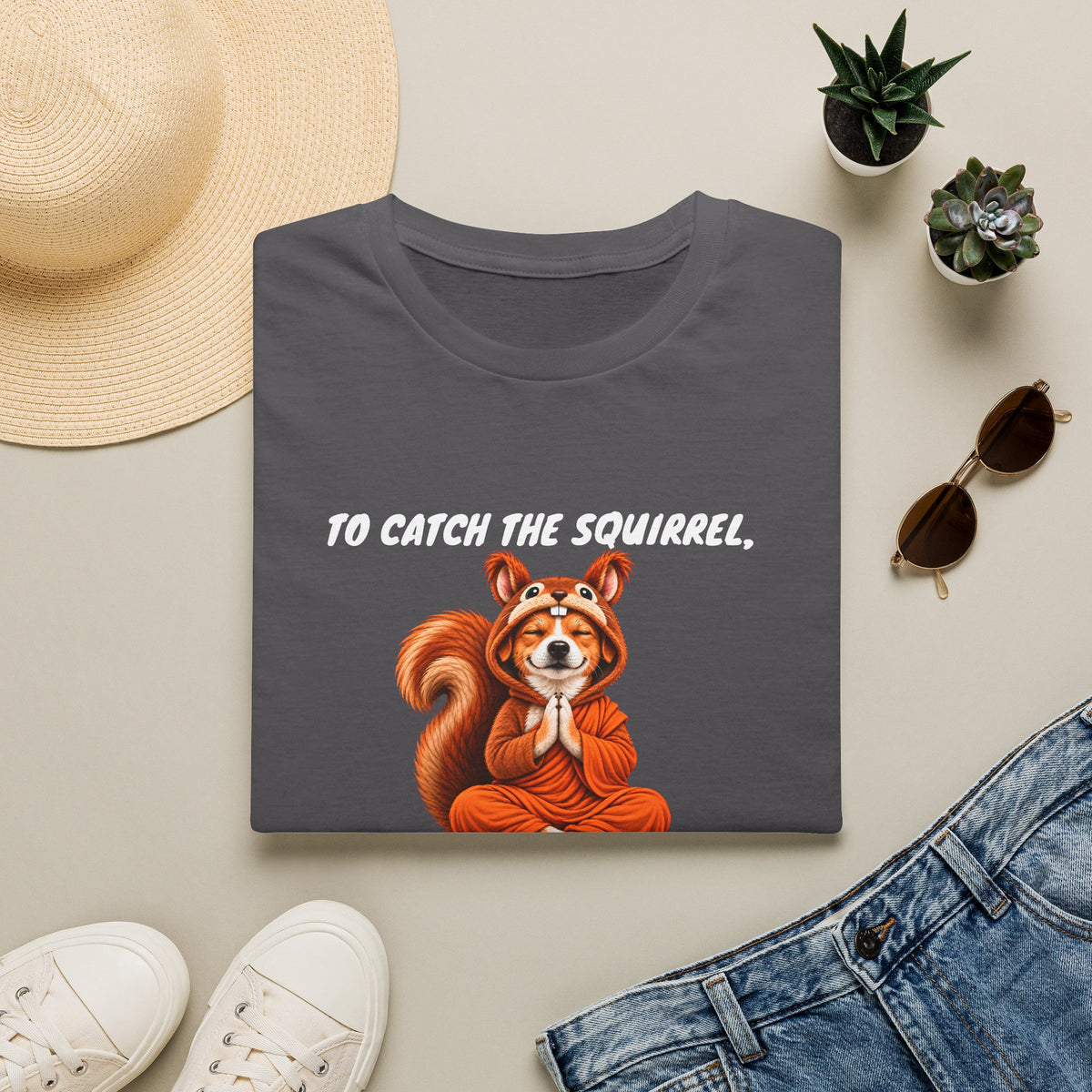 Good Boy's Guide to Enlightenment – To Catch the Squirrel –  Supersoft Unisex T-Shirt