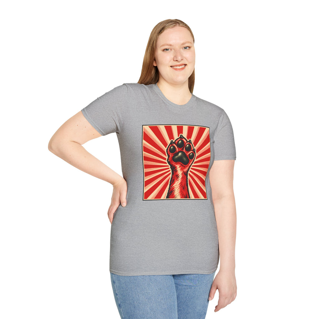 Power to the Paws! – The Canine Revolution - Supersoft Unisex T-shirt