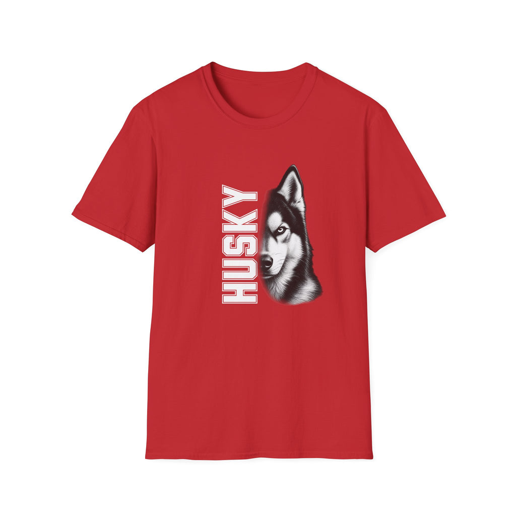 Siberian Husky On Duty - Supersoft Unisex T-shirt