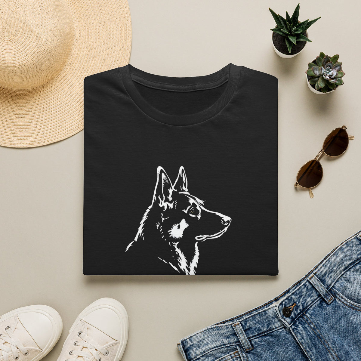 Simply Dogs - German Shepherd - Unisex T-Shirt