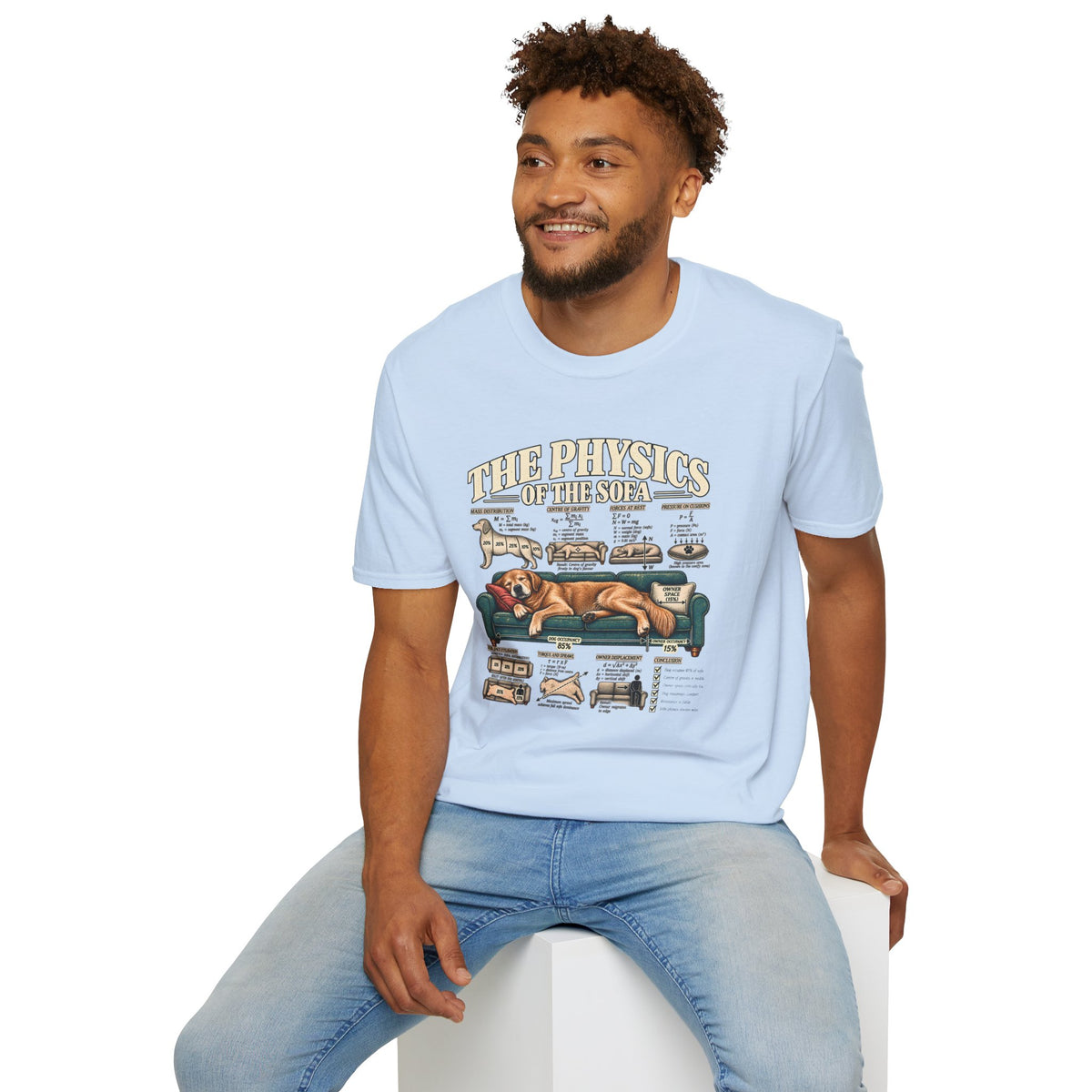 The Physics of the Sofa T-Shirt –  Supersoft Unisex T-Shirt