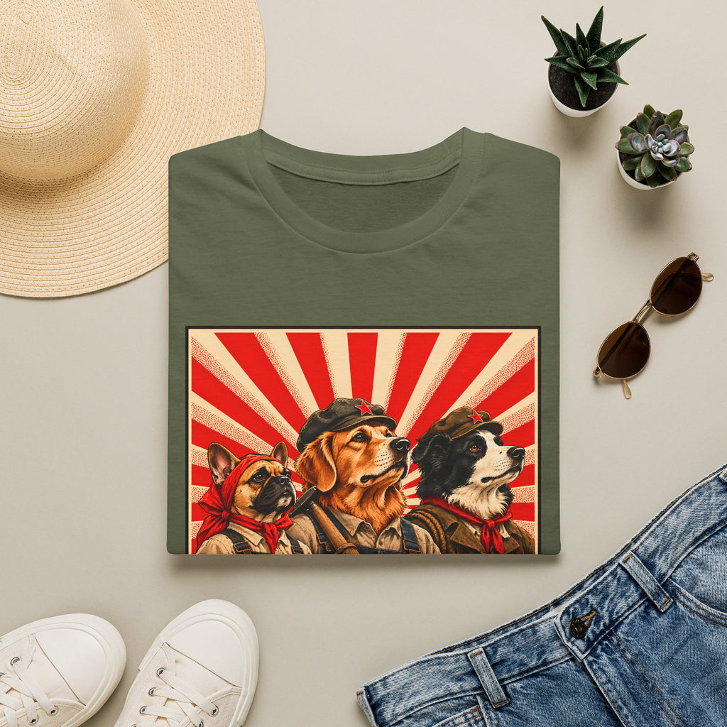 Seize the Means of Pawduction! – The Canine Workers' Revolution - Supersoft Unisex T-shirt