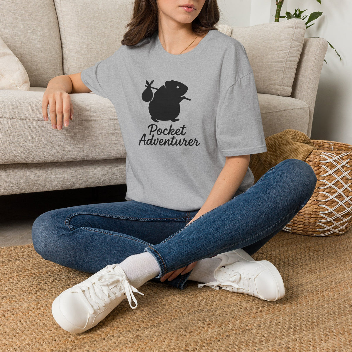 Pocket Adventures Hamster –  Supersoft Unisex T-Shirt