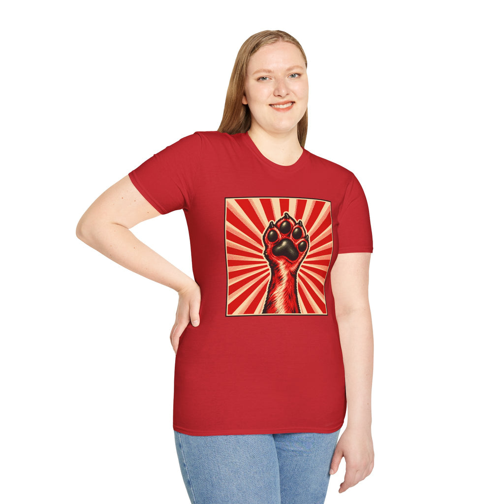 Power to the Paws! – The Canine Revolution - Supersoft Unisex T-shirt