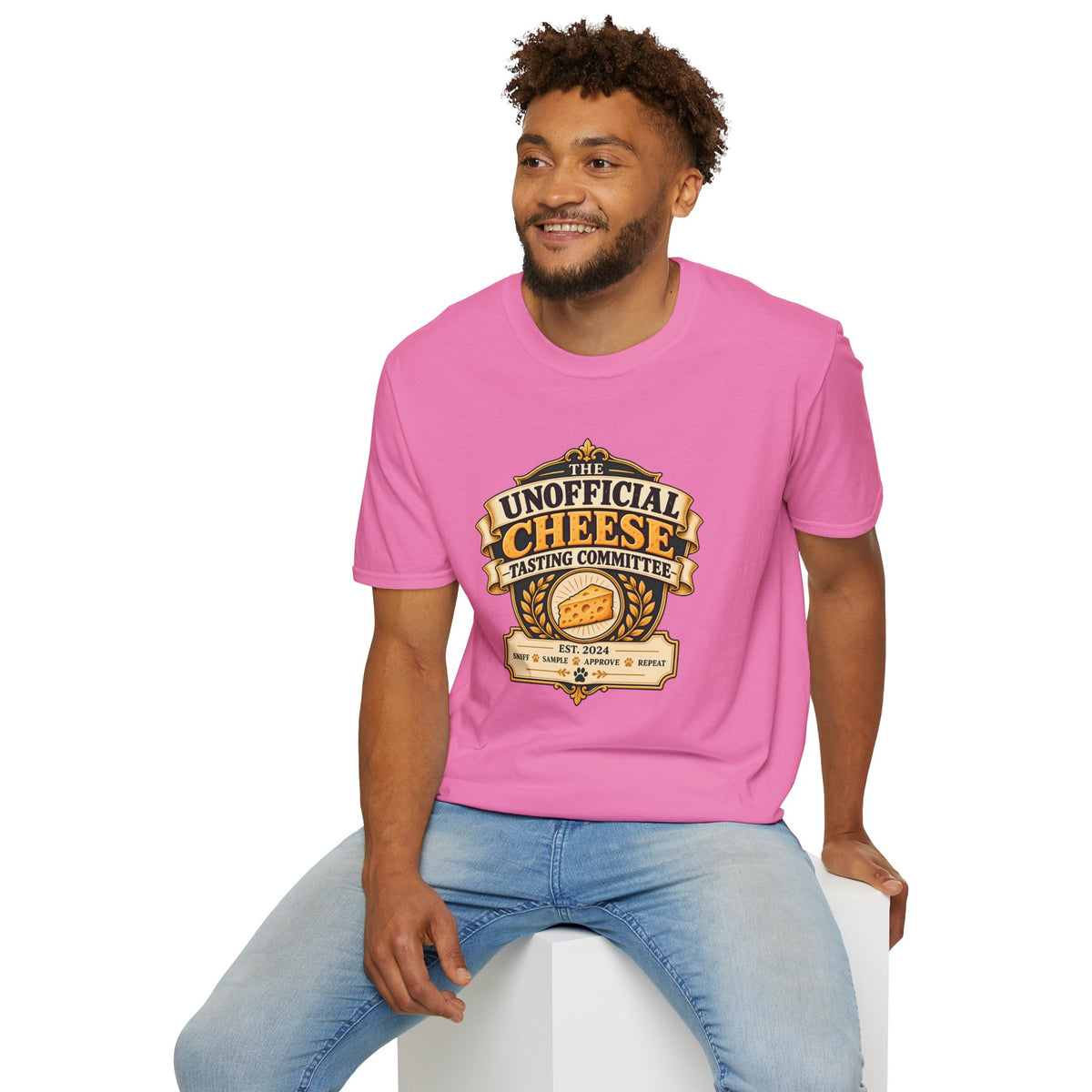 The Unofficial Cheese Tasting Committee - Supersoft Unisex T-shirt