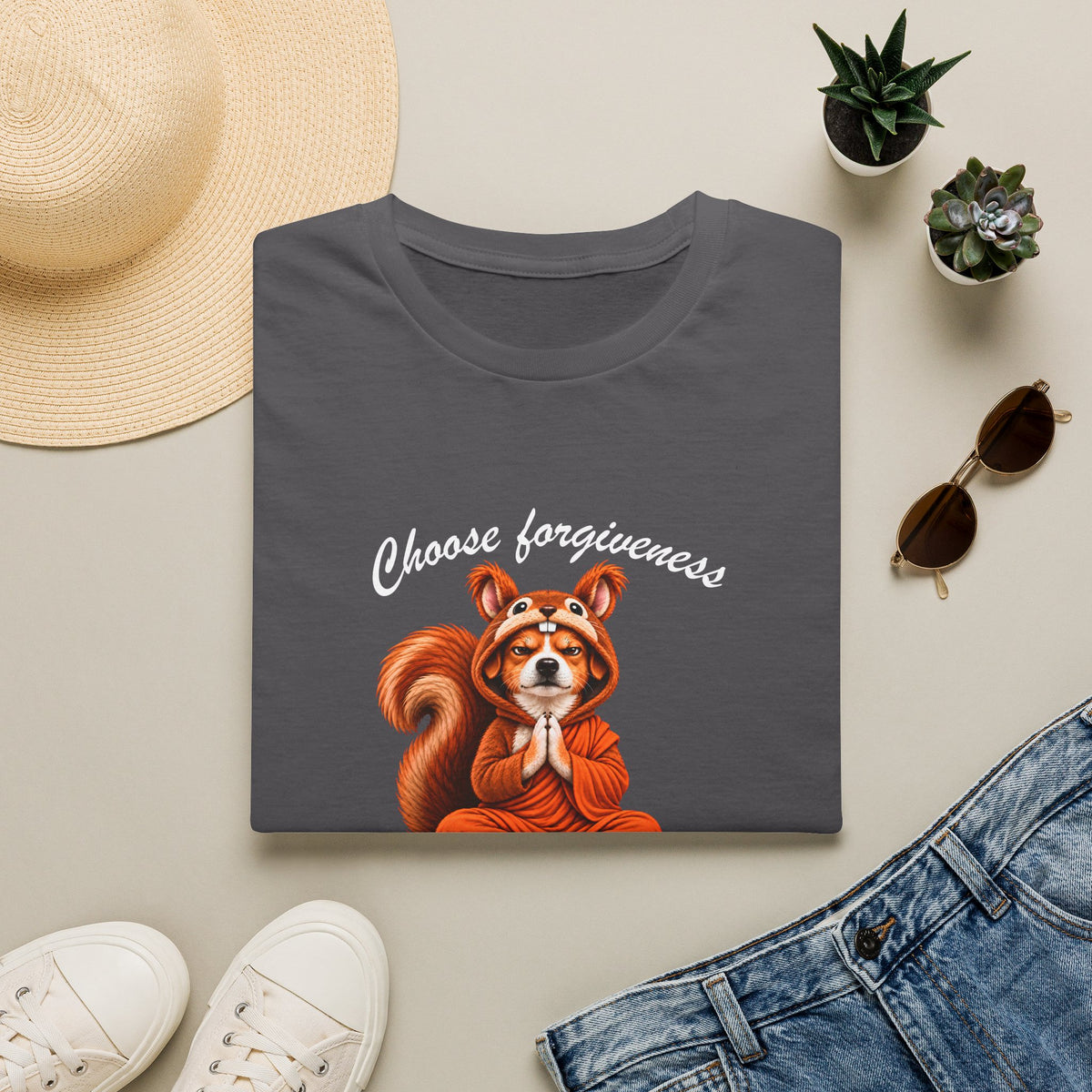 Good Boy's Guide to Enlightenment – Choose Forgiveness, Remember the Vet –  Supersoft Unisex T-Shirt