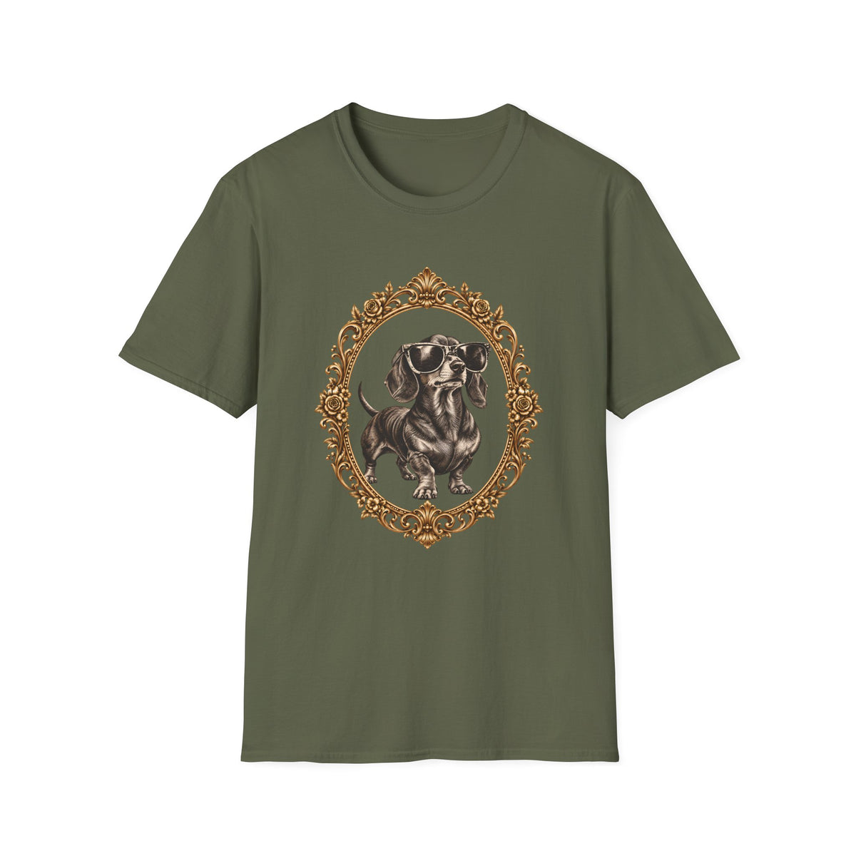 The Duke of Cool – Dachshund - Supersoft Unisex T-shirt