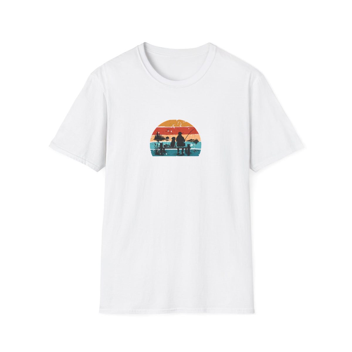Gone Fishing…With My Best Friend –  Supersoft Unisex T-Shirt