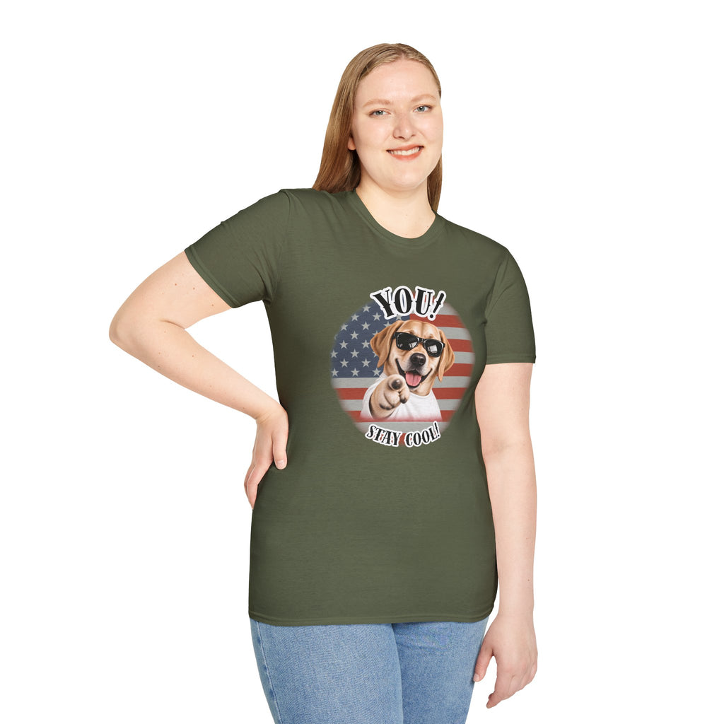 YOU!...Stay Cool! – Labrador - Supersoft Unisex T-shirt